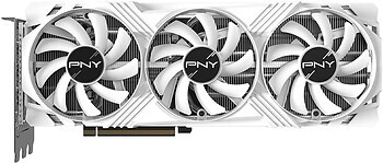 Фото PNY GeForce RTX 4070 Ti Super OC LED TF VERTO White 16GB 2340MHz (VCG4070TS16TFWXPB1-O)