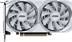 Фото MSI GeForce RTX 3050 Ventus 2X XS White OC 8GB 1807MHz (RTX 3050 VENTUS 2X XS WHITE OC 8G)