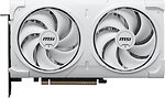 Фото MSI GeForce RTX 5060 Ti Ventus 2X OC White Plus 16GB 2602MHz (RTX 5060 Ti 16G VENTUS 2X OC WHITE PLUS)