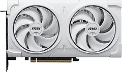 Фото MSI GeForce RTX 5060 Ti Ventus 2X OC White Plus 16GB 2602MHz (RTX 5060 Ti 16G VENTUS 2X OC WHITE PLUS)