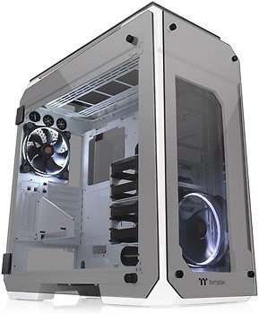 Фото Thermaltake View 71 Tempered Glass Snow Edition w/o PSU (CA-1I7-00F6WN-00)