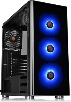 Фото Thermaltake V200 Tempered Glass RGB Edition w/o PSU Black (CA-1K8-00M1WN-01)