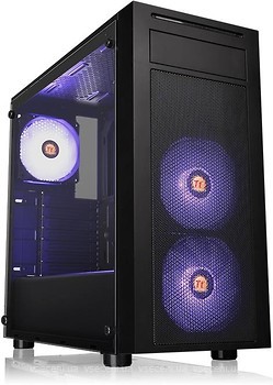 Фото Thermaltake Versa J22 Tempered Glass RGB Edition w/o PSU Black (CA-1L5-00M1WN-01)