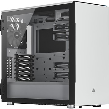 Фото Corsair Carbide Series 678C Low Noise Tempered Glass w/o PSU White (CC-9011170-WW)