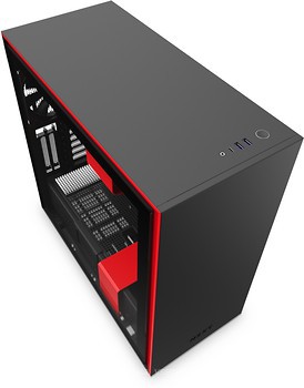 Фото NZXT H710i Matte Black/Red w/o PSU (CA-H710i-BR)