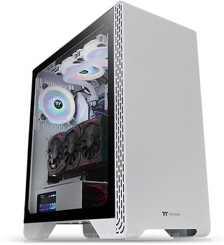 Фото Thermaltake S300 Tempered Glass Snow Edition w/o PSU (CA-1P5-00M6WN-00)