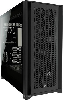 Фото Corsair 5000D Airflow Tempered Glass w/o PSU Black (CC-9011210-WW)