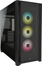 Фото Corsair iCUE 5000X RGB Tempered Glass w/o PSU Black (CC-9011212-WW)