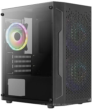 Фото Aerocool Trinity Mini V2 w/o PSU Black (Trinity Mini-G-BK-v2)