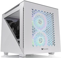 Фото Thermaltake Divider 200 TG Air Micro Chassis w/o PSU White (CA-1V1-00S6WN-01)