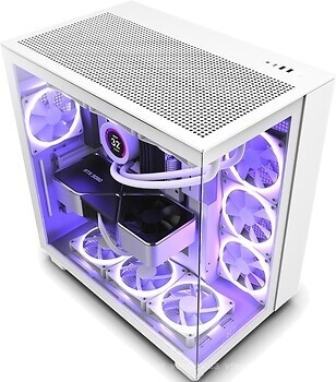 Фото NZXT H9 Flow w/o PSU White (CM-H91FW-01)