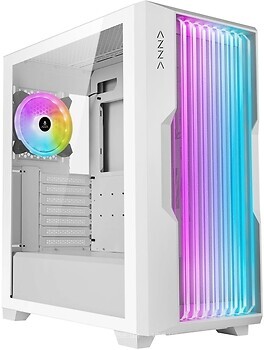 Фото AZZA Guardian Glass w/o PSU White (CSAZ-520WG)