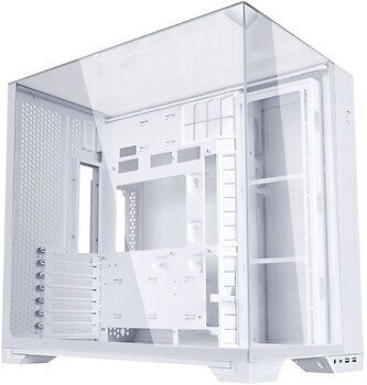 Фото Lian Li O11 Vision Compact Tempered Glass w/o PSU White (G99.O11VPW.00)