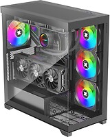 Фото Xilence Xilent Gleam XG171 X818 ARGB w/o PSU Black (XG171_X818.ARGB)