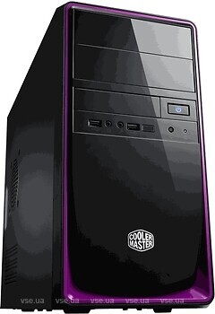 Фото Cooler Master Elite 344 USB2 w/o PSU Black/violet (RC-344-PKN1)