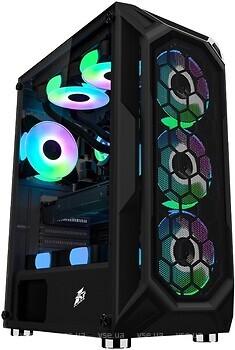 Фото 1stPlayer X6-BK-4F1 w/o PSU Black