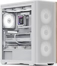 Фото Aerocool D501A-G-WT-V2 w/o PSU White (ACCM-DS01043.21)