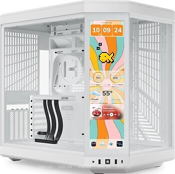 Фото Hyte Y70 Touch Infinite w/o PSU Snow White (CS-HYTE-Y70TTI-WW)