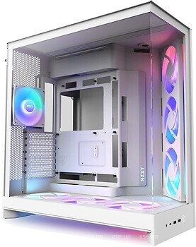 Фото NZXT H9 Flow RGB+ w/o PSU White (CM-H92FW-P1)