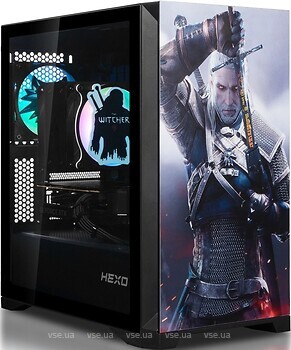 Фото Hexo Gaming DUO TheWitcher: WhiteWolf by Evolve w/o PSU Black