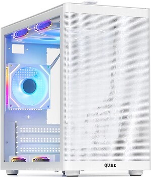Фото Qube Bring ARGB w/o PSU White (BRING_GWNU3)