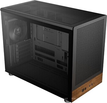 Фото Gamdias Athena M4M w/o PSU Black/Wood (4711514503784)
