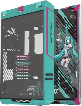 Фото Asus GX601S ROG Strix Helios II Hatsune Miku Edition w/o PSU Green (90DC00W0-B39010)