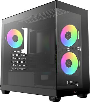 Фото Ocypus Gamma C52 ARGB w/o PSU Black (GAMMA-C52-BKD300XX-GL)