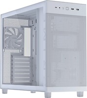 Фото Asus Prime AP303 Tempered Glass w/o PSU White (90DC00V3-B39010)