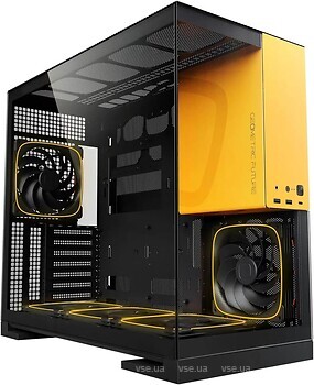 Фото Geometric Future Model 5F Glass w/o PSU Black/Yellow (GEO-M5F-BY)