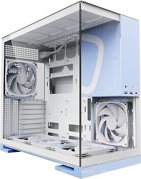 Фото Geometric Future Model 5F Glass w/o PSU White/Blue (GEO-M5F-WB)