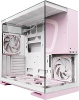 Фото Geometric Future Model 5F Glass w/o PSU White/Pink (GEO-M5F-WPK)