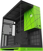 Фото Geometric Future Model 5 Glass w/o PSU Black/Green (GEO-M5-BNV)