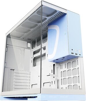 Фото Geometric Future Model 5 Glass w/o PSU White/Blue (GEO-M5-WB)