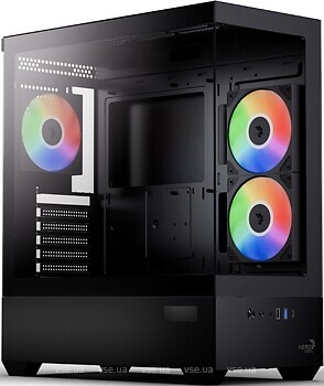 Фото Aerocool P500D Digi-G-BK-v1 w/o PSU Black (ACCM-PN07033.11)