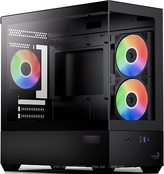 Фото Aerocool P300D Digi-G-BK-v1 w/o PSU Black (ACCS-PN05033.11)