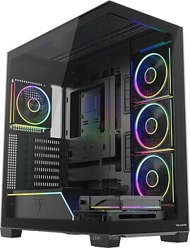 Фото Modecom Volcano Stellar Plus ARGB Midi 5F w/o PSU Black (AT-STELLAR-PLUS-5F-ARGB-10)