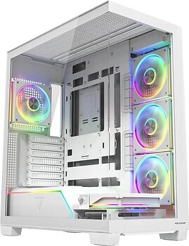 Фото Modecom Volcano Stellar Plus ARGB Midi 5F w/o PSU White (AT-STELLAR-PLUS-5F-ARGB-20)