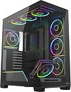 Фото Modecom Volcano Stellar Plus ARGB Midi 8F w/o PSU Black (AT-STELLAR-PLUS-8F-ARGB-10)