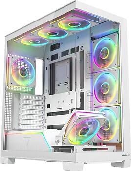 Фото Modecom Volcano Stellar Plus ARGB Midi 8F w/o PSU White (AT-STELLAR-PLUS-8F-ARGB-20)