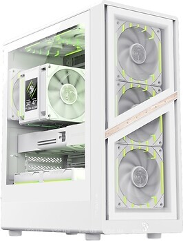 Фото GameMax Aeris 330 GW w/o PSU White