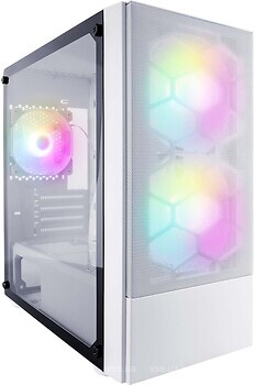 Фото 1stPlayer D4-M-WH-2F1P-W-1F1-W w/o PSU White