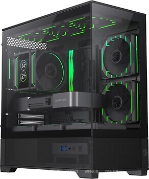 Фото GameMax Vista 2 MB w/o PSU Black