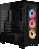 Фото Corsair 3500X RS-R ARGB w/o PSU Black (CC-9011322-WW)