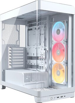 Фото Corsair Frame 4500X LX-R RGB w/o PSU White (CC-9011317-WW)
