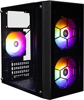Фото 1stPlayer X1-BK-3F1 600W Black (X1-BK-3F1-PS-600FK-EU)