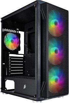 Фото 1stPlayer X5-BK-4F1 600W Black (X5-BK-4F1-PS-600FK-EU)