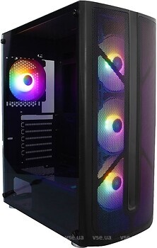 Фото 1stPlayer Firebase X4 600W Black (X4-BK-4F1-PS-600FK-EU)