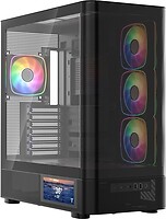 Фото Modecom Volcano AQ400 ARGB w/o PSU Black (MC-A-AQ400-4FA-B)