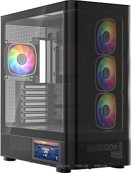 Фото Modecom Volcano AQ400 ARGB w/o PSU Black (MC-A-AQ400-4FA-B)